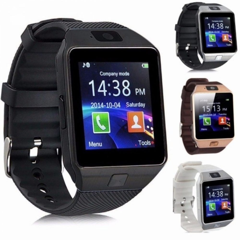 NEW Smartwatch Camera For iPhone & Android BLACK